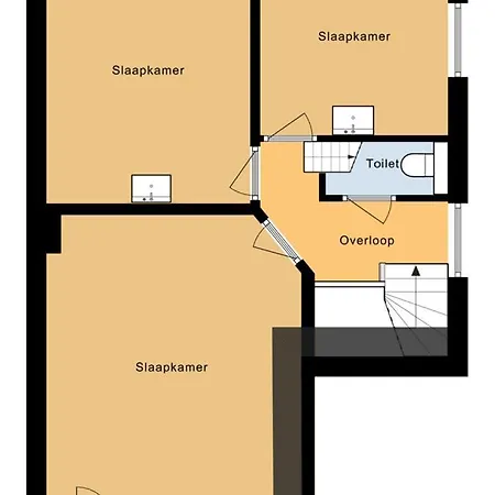 Apartment Pollux 6 Pers 300m Het